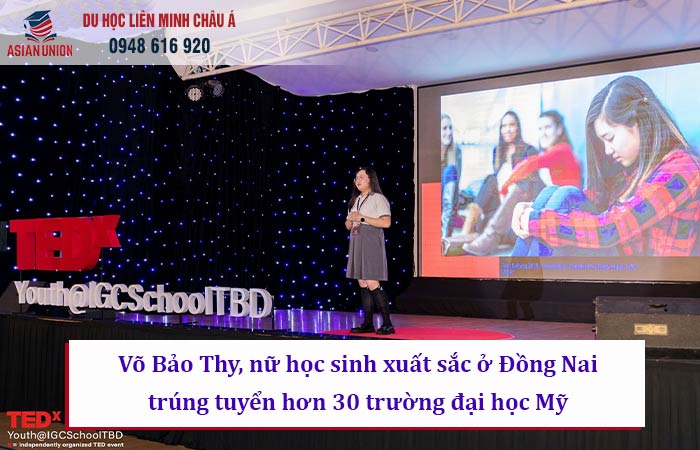Bảo Thy - Nữ sinh tại Đồng Nai đậu học bổng Mỹ