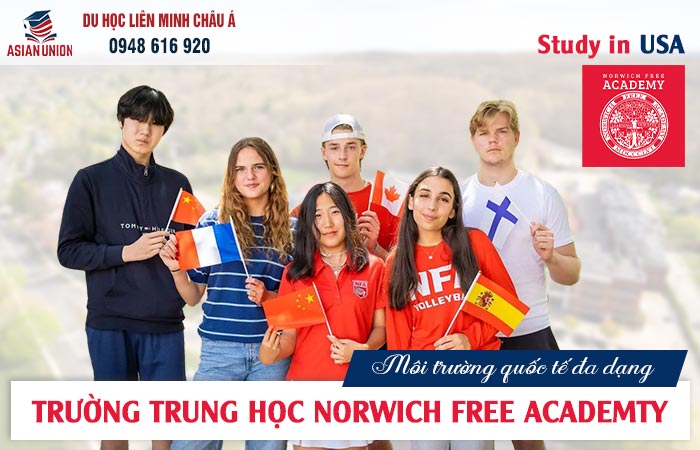 Học sinh quốc tế tại Norwich Free Academy