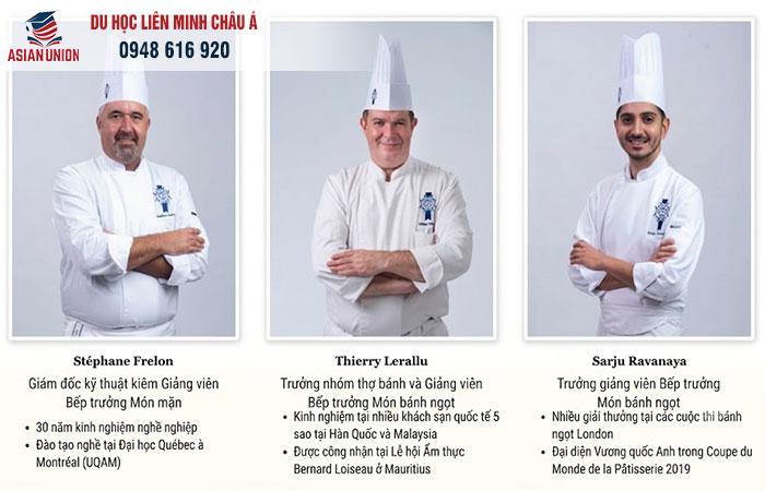 Giảng viên tại Le Cordon Bleu Sunway