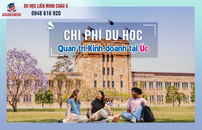 Chi phí du học Úc ngành quản trị kinh doanh