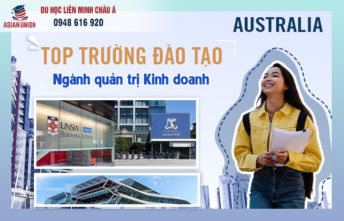 Top trường đào tạo quản trị kinh doanh tại Úc