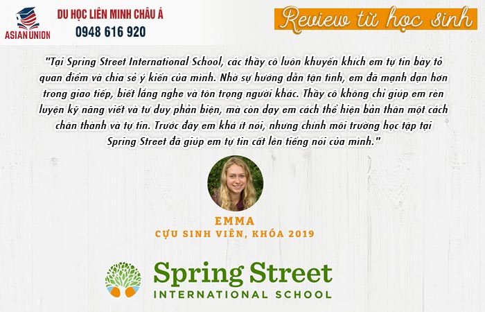 Review trường Spring Street International School