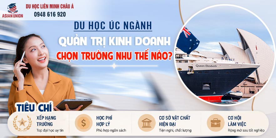 Du học Úc ngành quản trị kinh doanh