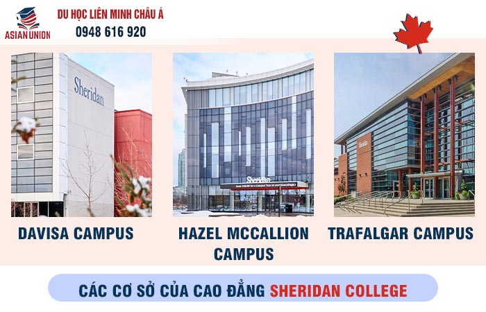 Các cơ sở của trường cao đẳng Sheridan