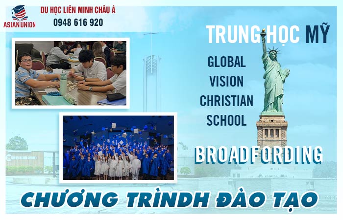 Chương trình đào tạo trung học Mỹ trường GVCS Broadfording