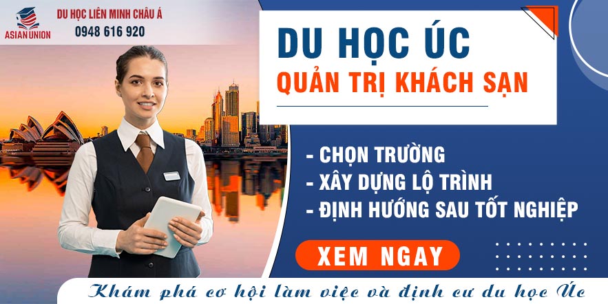 Du học Úc ngành quản trị khách sạn