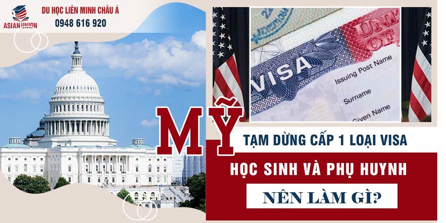 tạm dừng cấp visa Mỹ
