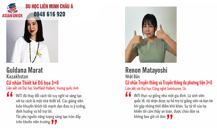 Review của du du học sinh tại INTI