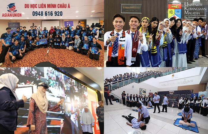 Sinh viên trường Universiti Kebangsaan Malaysia