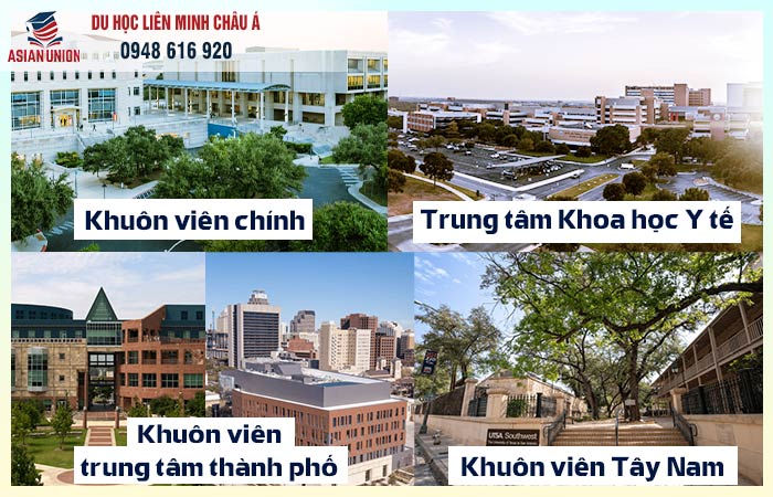 Các cơ sở của UTSA