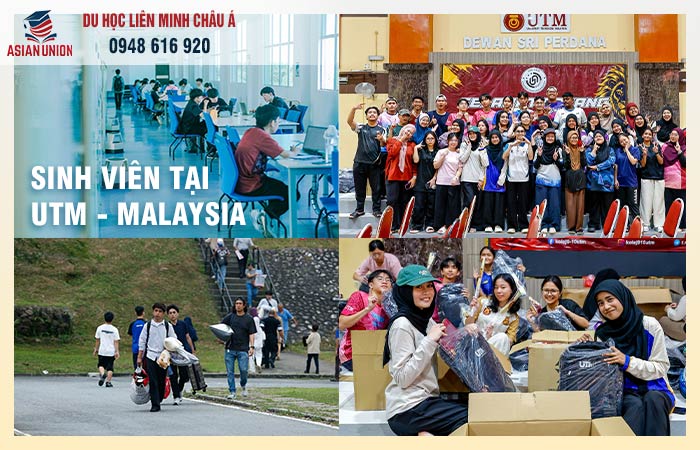 Sinh viên quốc tế tại Universiti Teknologi Malaysia